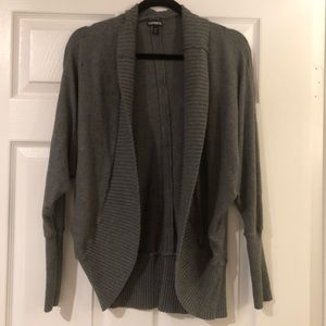 Express Gray Cardigan Size M